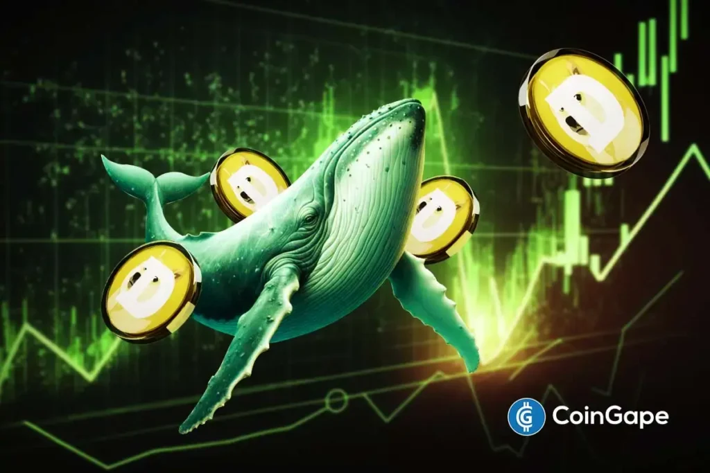 Dogecoin Price Jumps 10% as Whales Scoop Up 220M DOGE; What’s Next? Dogecoin Price Jumps 10% as Whales Scoop Up 220M DOGE; What’s Next?
