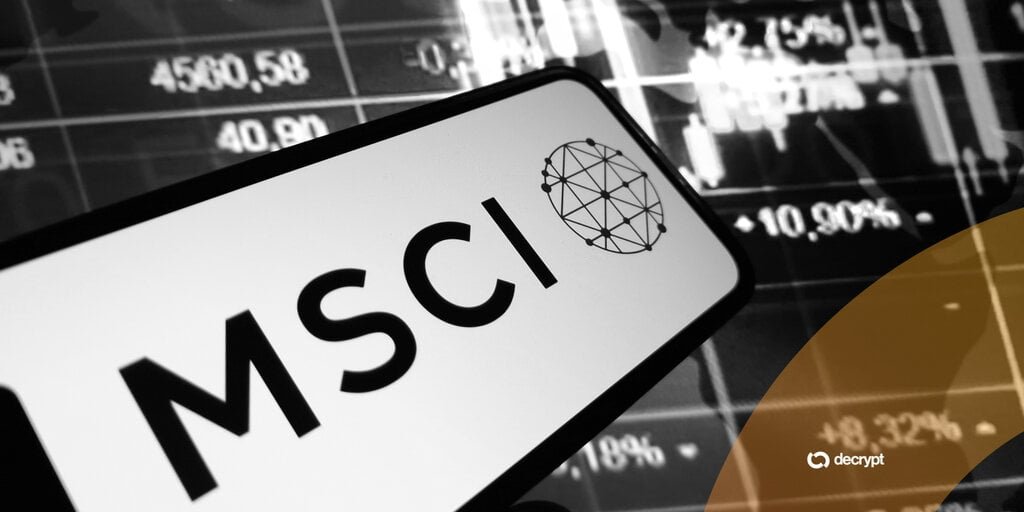Global Index Maker MSCI Defers Decision on Dropping Crypto-Focused Companies Decrypt logo