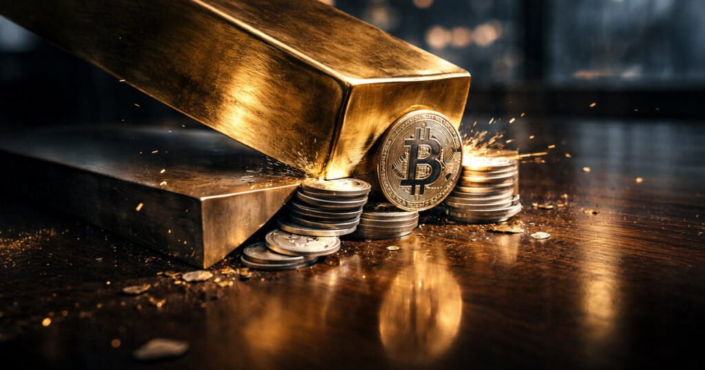 How Gold’s $5.5 trillion market swing may ignite a Bitcoin price rally How Gold's $5.5 trillion market swing may ignite a Bitcoin price rally