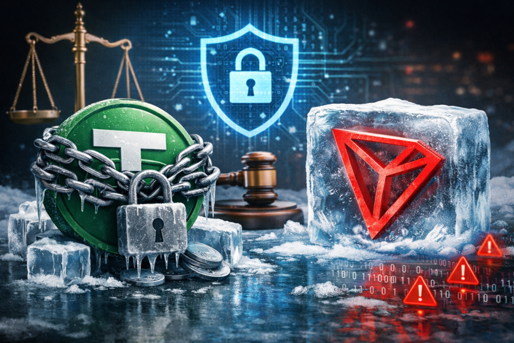Tether tightens compliance grip as major USDT freeze hits Tron