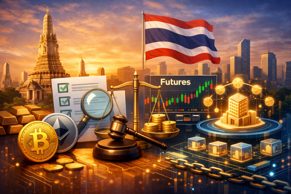Thailand moves toward crypto ETFs, futures and tokenised investment products Thailand SEC moves to legalise crypto ETFs and futures trading under new guidelines