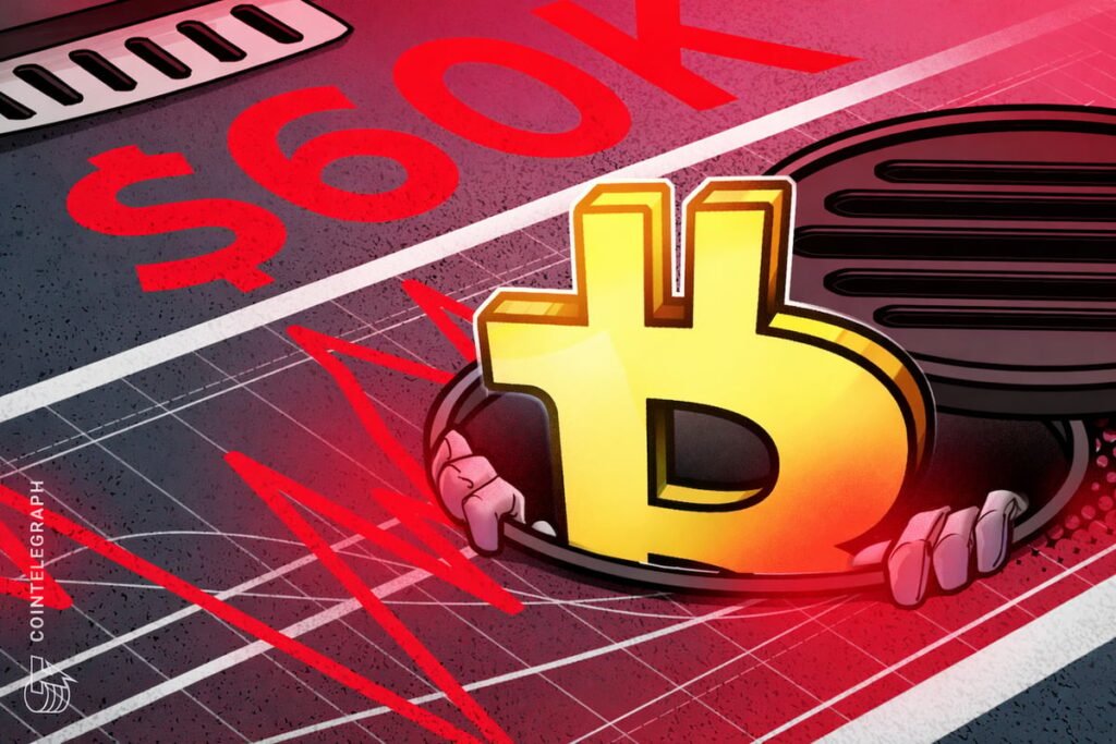 Bitcoin’s Crash $60k ’Halfway’ Point In Crypto Bear Market: Kaiko