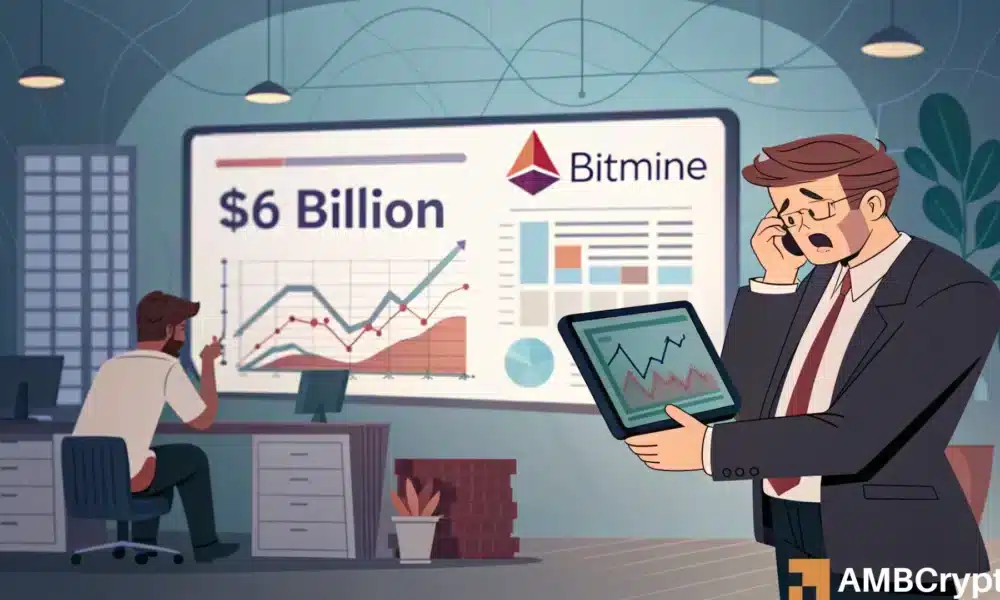 Is BitMine pushing its Ethereum thesis too far after $6 billion hit? Is BitMine pushing its Ethereum thesis too far after $6 billion hit?