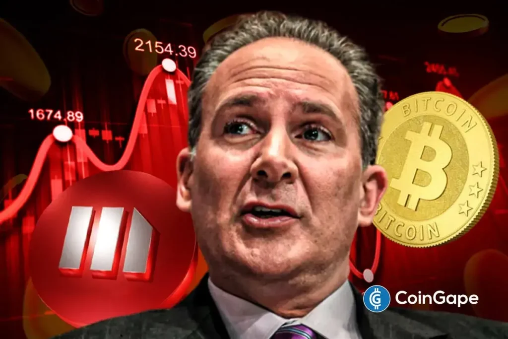 MSTR Stock at Risk? Peter Schiff Predicts Deeper Bitcoin Losses for Strategy Amid Crypto Crash MSTR stock faces fresh downside risk as Peter Schiff predicts larger Bitcoin losses