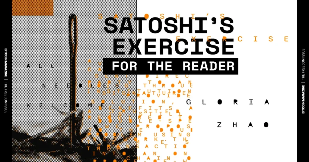 Satoshi’s Exercise For The Reader Satoshi’s Exercise For The Reader
