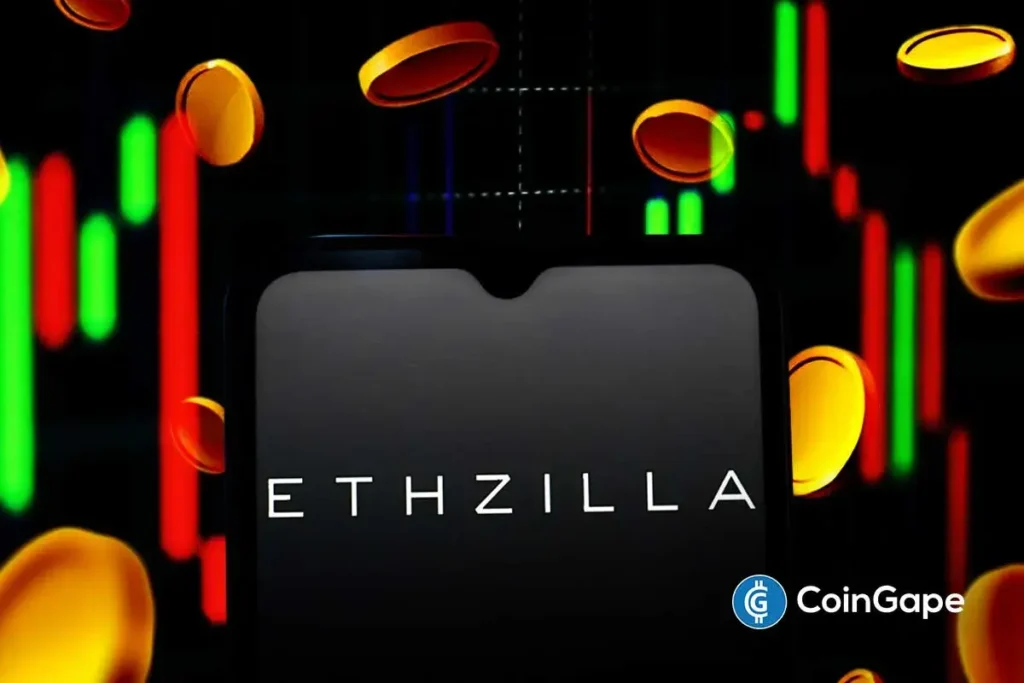 ETHzilla Stock price slides as Ethereum weakens